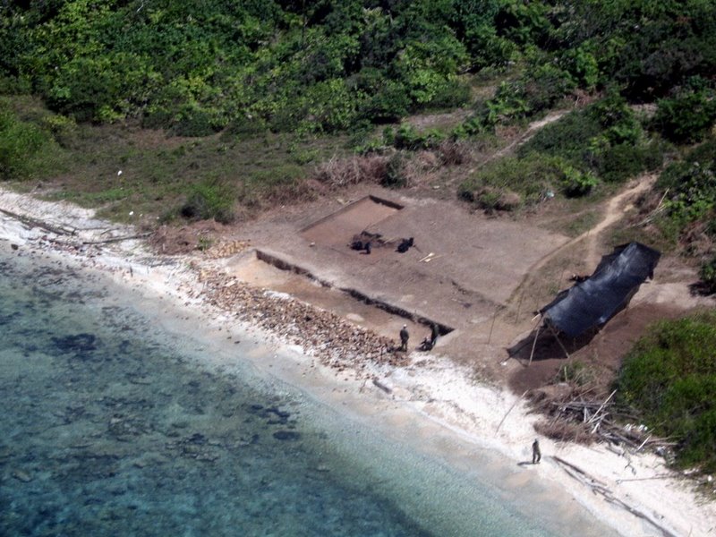 Kohtang Viet Nam Joint POW MIA Command Dig at Koh Tang